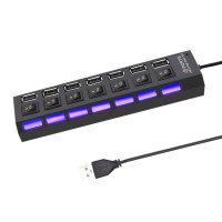 USB-переключатель, высокоскоростной USB-разветвитель на 7 портов