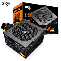 Блок питания Aigo AK для ПК, 500 Вт, черный