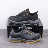 外貿尾單高端春夏季防滑防撞透氣全防水休閒運動戶外徒步登山鞋男