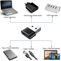 Переходник с USB на Type C OTG