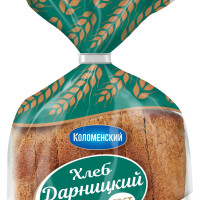 Хлеб Коломенский Дарницкий, половинка, в нарезке, 350 г