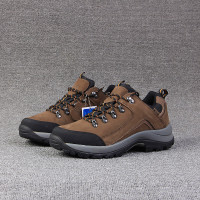 真皮男子低幫全防水戶外登山鞋動態防水15000次高端防滑徒步鞋