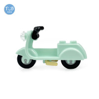 Набор деталей для конструктора, дорожные знаки, мотоциклы, велосипеды совместимые с Lego, в ассортименте