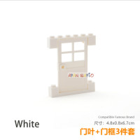 Строительные блоки «сделай сам», двери и окна, 3 шт