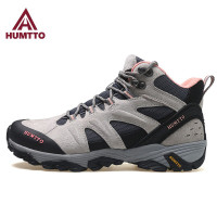 悍途戶外高筒登山鞋女春秋防滑防水專業耐磨輕便越野徒步爬山鞋女