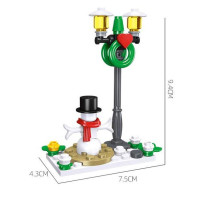 Рождественские фигурки-конструкторы
