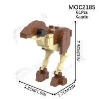 Конструктор MOC2185, 61 шт., кирпич Kaadu MOC, «сделай сам», игрушки для детей