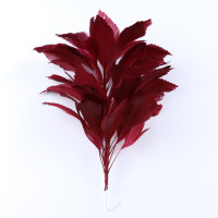 1 букет/партия, цветок из натуральных гусиных перьев, 25-30 см
