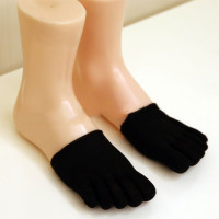 Женские носки из хлопка и губки с силиконовой противоскользящей подкладкой