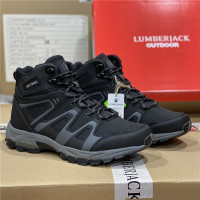 外貿意大利原單高端軟殼防水面料戶外徒步鞋防滑耐磨輕便登山男鞋