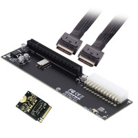 Chenyang Oculink SFF-8612 SFF-8611 адаптер хоста PCI-E 3,0 м. 2 м-ключ для GPD WIN Max2 внешняя видеокарта и SSD