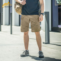 波蘭赫利肯helikon戶外戰術短褲utk彈力多袋5分短褲男薄款作戰褲