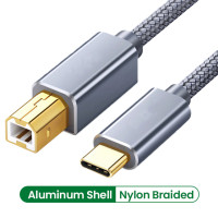 Кабель для принтера с USB C на USB B 2,0