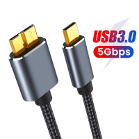 Кабель с разъемом USB Type-C на Micro B 3,0, 5 Гбит/с