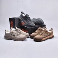 美國原單尾貨真皮男鞋 春秋就復古戶外鞋輕便防滑男士徒步登山鞋