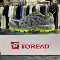 探路者徒步鞋春夏新款戶外防滑耐磨舒適透氣網布登山鞋TFAI81301