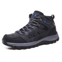 夏季美國外貿鞋高筒戶外鞋登山鞋男靴防水防滑徒步鞋旅遊鞋爬山鞋