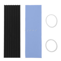 Термопрокладка охлаждающего радиатора из чистого алюминия для N80 NVME M.2 форм-фактора 2280 PCI-E SSD