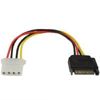 Адаптер для жесткого диска, 4 Pin, Molex IDE на 15Pin SATA