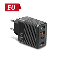 Сетевое зарядное устройство USB Type-C, 36 Вт, QC 3,0