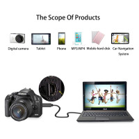 Кабель USB A(штекер)/Mini USB (штекер), 0,3-5 м