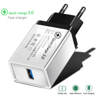 USB зарядное устройство Quick Charge 3,0 2,0 дорожный настенный адаптер для быстрой зарядки для iPhone XR Samsung S8 Tablet EU Plug
