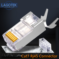 Сетевой обжимной соединитель Ethernet Cat 7 8P8C, 10 шт