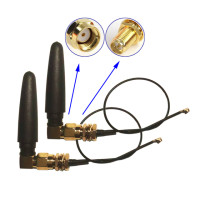 Антенна Wi-Fi + 15 см U.FL/IPEX4(MHF4) в фотоэлемент/SMA RG1.13 кабель в сборе 2,4 ГГц 5 ГГц для FPV UAV маршрутизатора Bluetooth ITX материнская плата