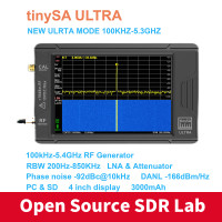 Оригинальный 4-полюсный дисплей tinysa ultra 100 кГц-5,3 ГГц