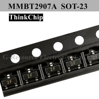 (100 шт.) MMBT2907A MMBT2907 2N2907 SOT-23 SMD PNP сигнальный транзистор Флюоресцентный (маркировка 2F)