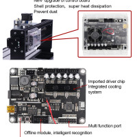 Плата управления для гравировального станка с ЧПУ с USB-портом GRBL1.1, автономный контроллер (включая sd-карту 1G)