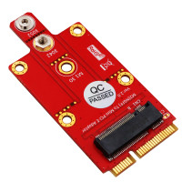 Адаптер NGFF M.2 Key B-Mini PCIe Mini PCI-E для 3G 4G 5G Module M2 в Mini Pcie, переходник для CDMA WLAN WWLAN WiMAX LTE