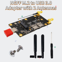 Переходник NGFF M.2 на USB 3,0 с 2 антеннами