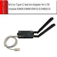 Адаптер M.2 с корпусом (без модема), антенна типа C Wi-Fi для всех модемов M.2 4G как EM7455 EM7565 EM06 EM12-G EM7430 ME906