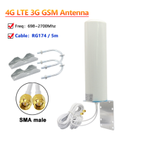 Антенна TS9 SMA RPSM папа 4G LTE 3G GSM IP67 Mimo наружная водонепроницаемая