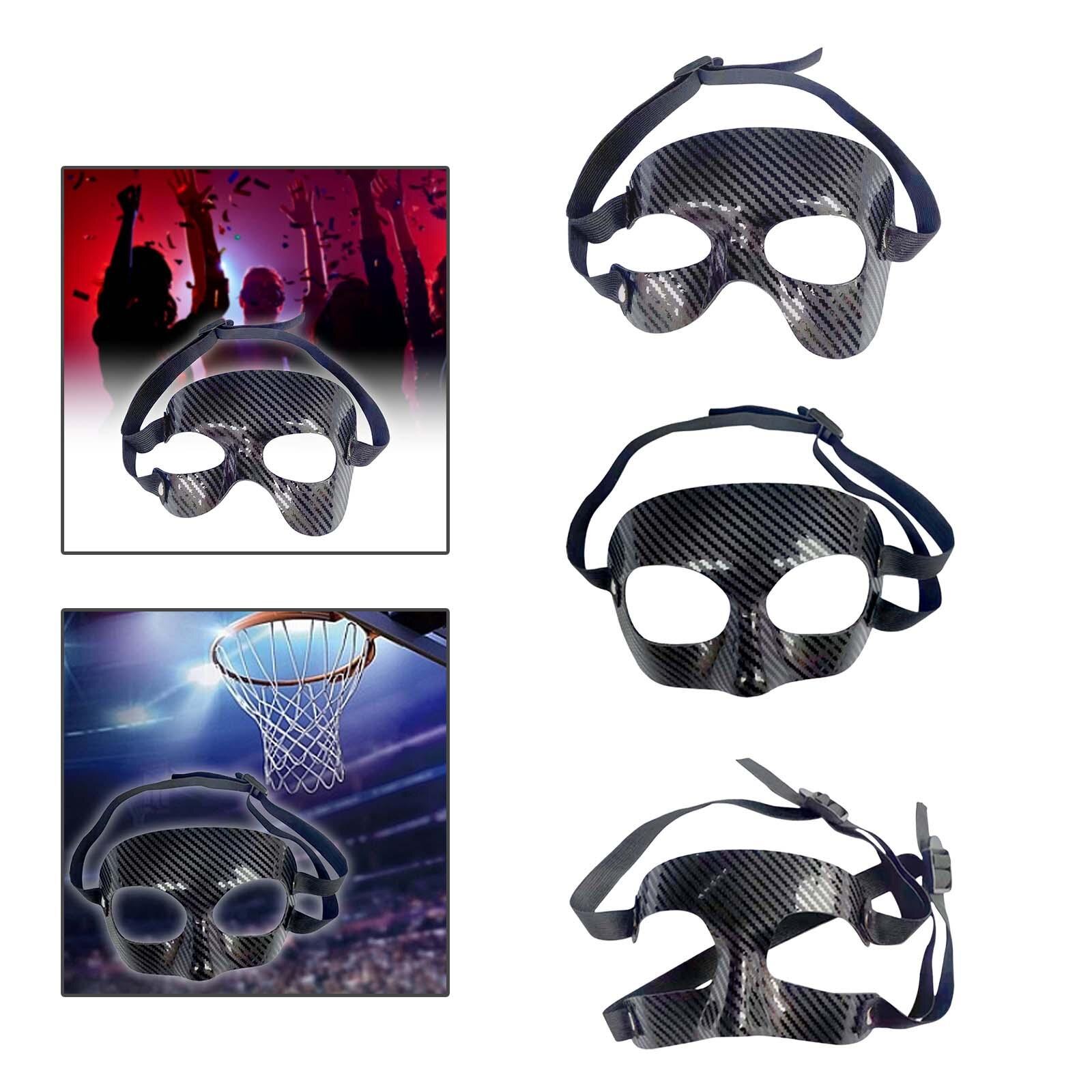 Face Nose Guard Durable with Padding Nose Protection Basketball Mask Sports Mask for Exercise Football Karate Wrestling Soccer