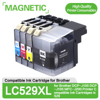 Картридж для принтера LC529, LC529XL, для принтера Brother DCP-J100, DCP-J105, MFC-J200, lc 529