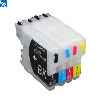 Перезаправляемый картридж с чернилами DCP-165C,DCP-375CW,DCP-385C,DCP-585CW для Brother LC11, LC16, LC38, LC61, LC65