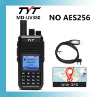 Новинка 10 Вт AES256 шифрование TYT MD-UV390/UV380 рация ПМР VHF/UHF Двухдиапазонная GPS IP67 водонепроницаемая цифровая рация