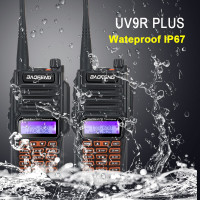 Водонепроницаемая рация Baofeng IP67 UHF VHF, 2 шт