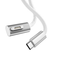 Адаптер Magsafe 1/2 USB Type-C, 100 Вт, зарядное устройство для Macbook Air Pro, магнитный штекер из цинкового сплава