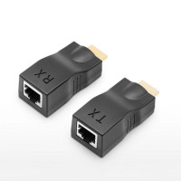удлинитель RJ45 4K HDMI-совместимый удлинитель до 30 м по категории 5e Cat6 сеть Ethernet LAN для HDTV HDPC DVD PS3 STB