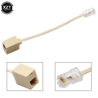 8P4C / RJ45 Male RJ11 6P4C к гнезду M / F адаптер телефонный Ethernet