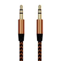 Автомобильный аудиошнур Aux-кабель 3,5 мм Aux