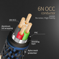 Кабель TODN Hifi USB dac