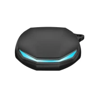 Силиконовый чехол для хранения наушников Lenovo GM2 Pro, жесткая сумка на молнии для беспроводной гарнитуры, дорожная сумка для наушников с карабином