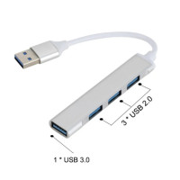 Высокоскоростной USB-разветвитель Grwibeou 3,0 с 4 портами