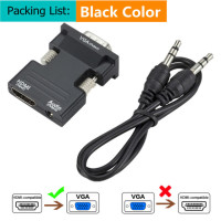 Переходник HDMI-совместимый с HDMI-совместимым преобразователем мама-VGA