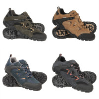 出口英國牛貨男女真皮牛皮透氣戶外防水低幫登山鞋徒步越野旅遊鞋