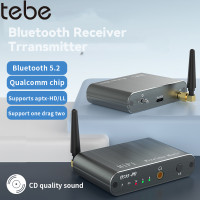 Беспроводной адаптер Tebe AptX-HD/LL Bluetooth 5,2